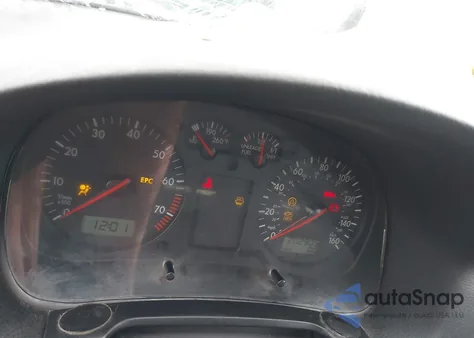 2001 Volkswagen Jetta Wolfsburg из США, поврежденный, VIN 3VWPD69M41M133707